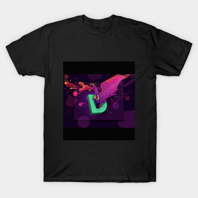 D for Dragon T-Shirt by JESH